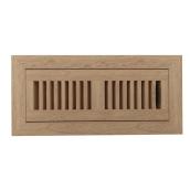 Imperial 1-Pack Brown Floor Register (Duct Opening: 3-in x 10-in ; Outside: 1.83-in x 4.25-in)