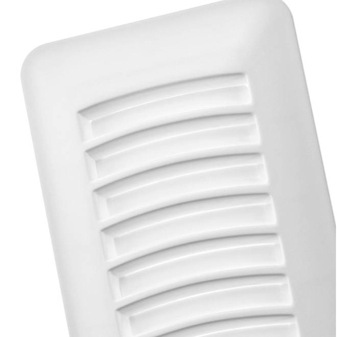 Imperial Floor Register in Plastic 3 x 10-in - White