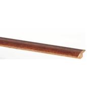 Moulure en T, chêne rouge, 78", terre brûlée