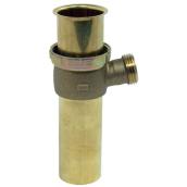 Tube de vidange pour lave-vaisselle, laiton, 1 1/2