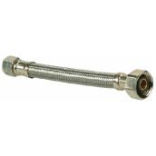 Plumb Pak Braided Faucet Connector - Stainless Steel - Flexible - 20-in L