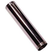 Tube de rallonge, filetée, 1 1/4" x 6", chrome