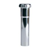 Plumb Pak Slip Joint Extension Tube - Chrome - Brass - 22-Gauge - 1 1/2-in dia x 6-in L
