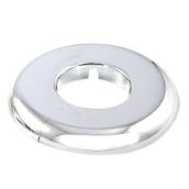 Belanger Shallow Flange - Plastic - Polished Chrome - 1-in dia