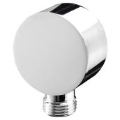 Coude d'alimentation mural, chrome