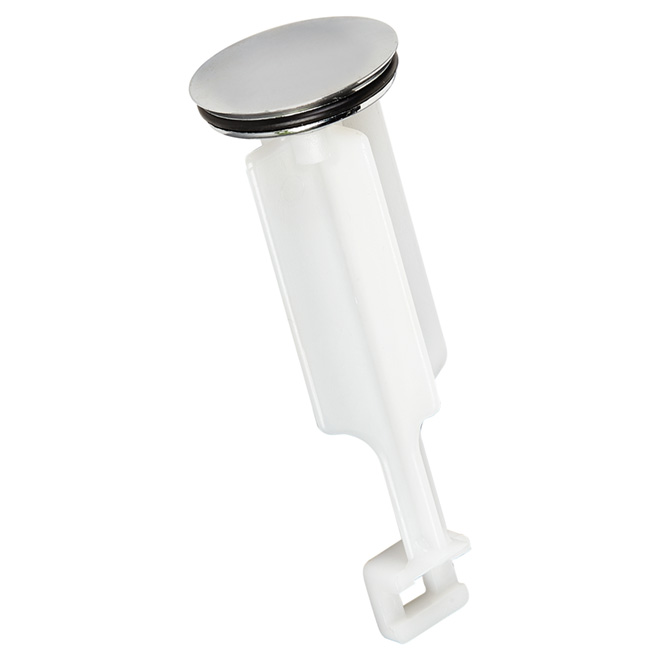 Bouchon de lavabo chromé escamotable Plumb Pak