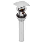 Bonde carrée pour lavabo, 1 1/4" x 6", laiton