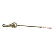 Plumb Pak Polished Brass Toilet Handle for Universal Toilets