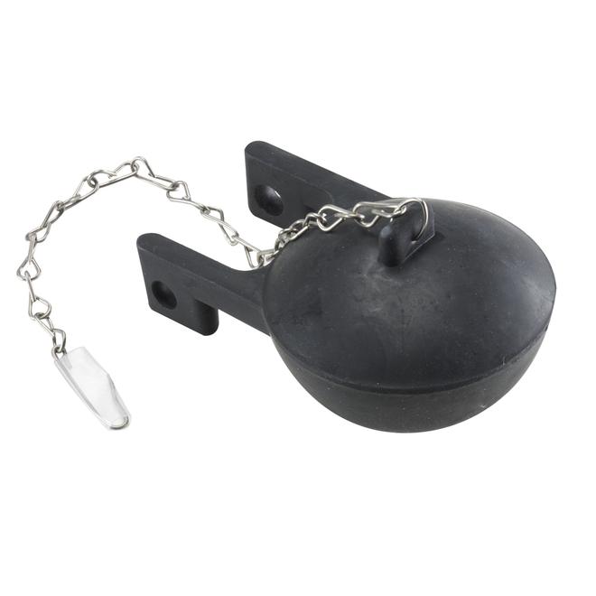 Poignée De Chasse D'eau Avec Chaîne - Blanc Et Argent - Pour Réservoirs Hauts - 75 Cm
