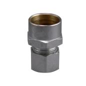 Plumb Pak - 1-Pack - 1/2-in Weld x 3/8-in Compression Straight Connector