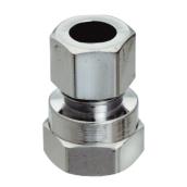 Plumb Pak - 1-Pack - 1/2-in FIP x 3/8 po OD Straight Connector