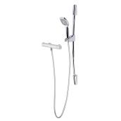 Essential Style Symphony Shower Faucet and Hand Shower with Sliding Bar - Chrome