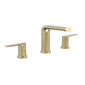 Belanger Opalia Two-Handle Bathroom Faucet with Drain 8-in Matte Gold