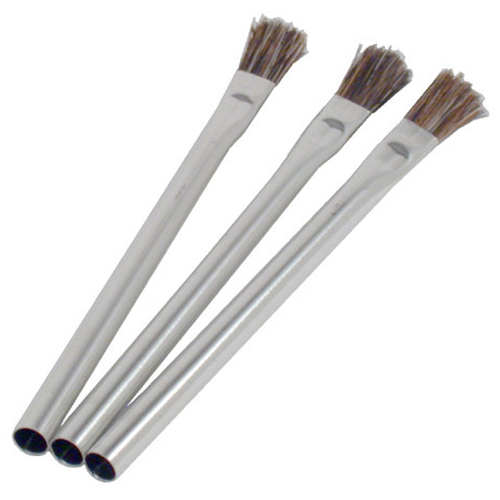 Plumb Pak No. 2 Brushes - Aluminum Handle - Pack of 3 - 3/8-in Diameter  BP70220