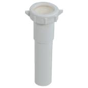 Plumb Pak Sink Extension Tube - Plastic - White - 1 1/4-in dia x 6-in L
