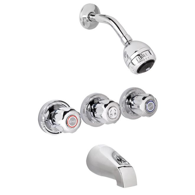 Belanger 3 Handle Shower Bathtub Faucet Chrome 3060w Rona