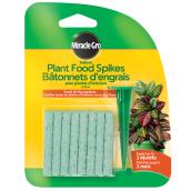 Miracle-Gro Indoor Plant Fertilizer Spikes - 6-12-6 - Continuous Release