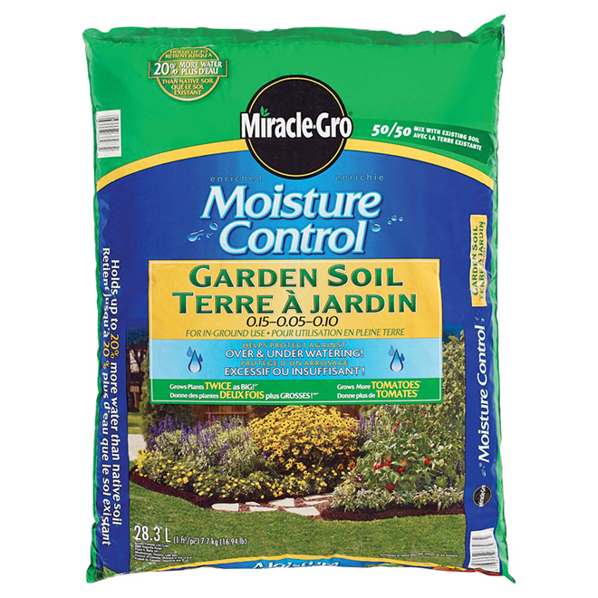 MiracleGro Garden Soil For Trees Shrubs, Cu Ft