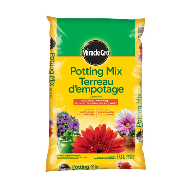 MIRACLEGRO Enriched Potting Soil 17,6 L 72723430 RONA
