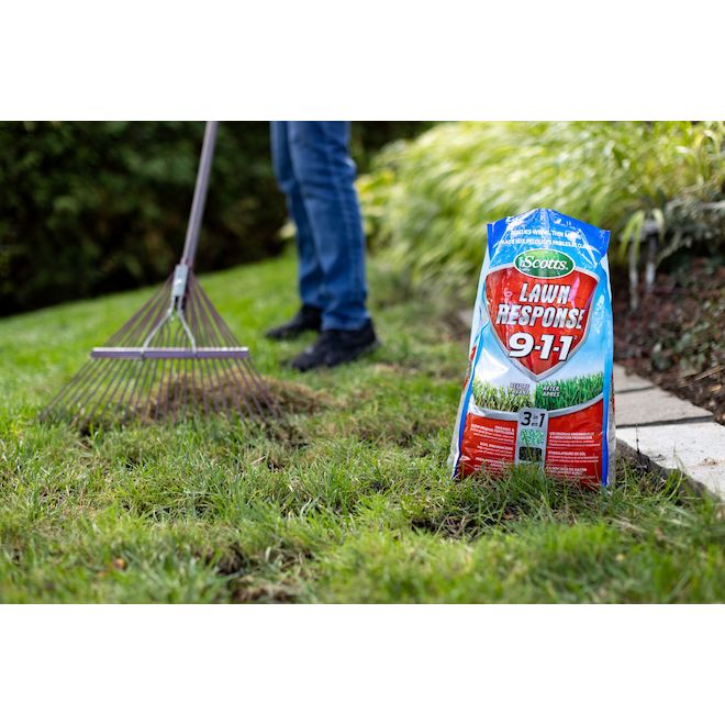 Scotts Lawn Response 3-in-1 Fertilizer Mix 9-1-1 - 8-kg