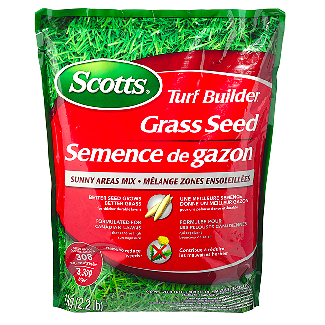 SCOTTS Grass Seeds for Sunny Areas 1 kg 20239 RONA