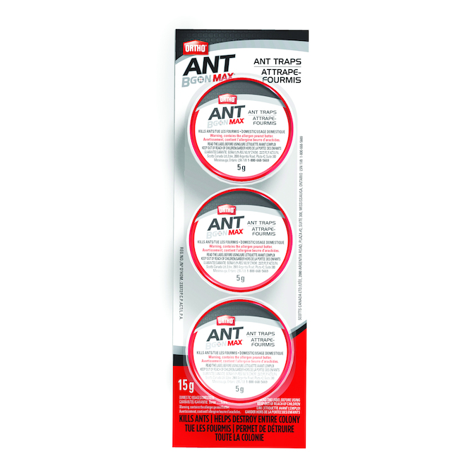 Attrape-fourmis Ant B Gon(MC) Max, paquet de 3