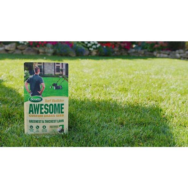 Scotts Turf Builder Awesome Custom Grass Seed - 1.4-kg