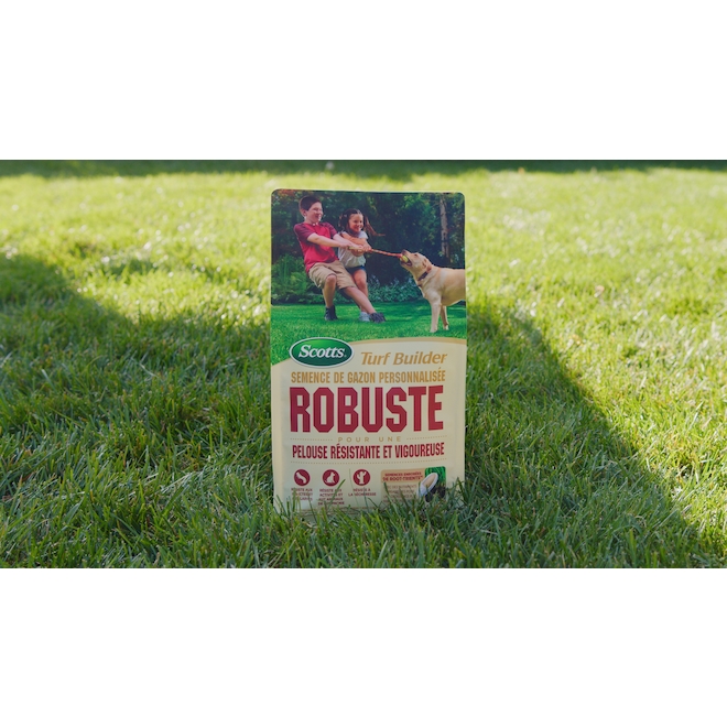 Semence de gazon personnalisée robuste Scotts Turf Builder, 1,4 kg