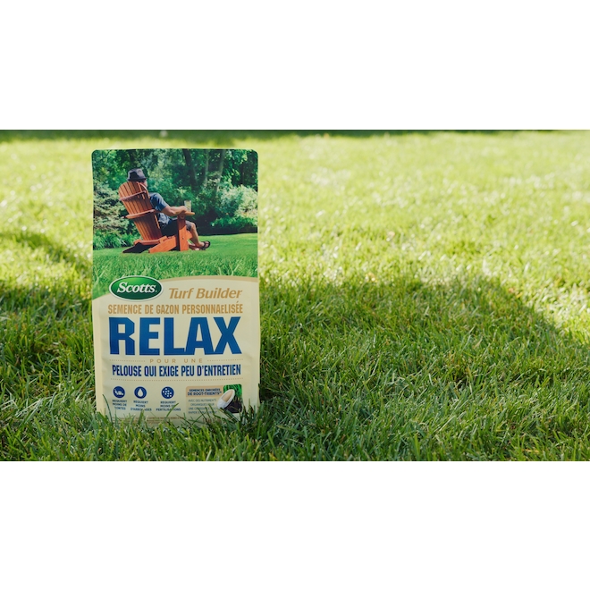 Semence de gazon personnalisée Relax par Scotts Turf Builder, 1,4 kg