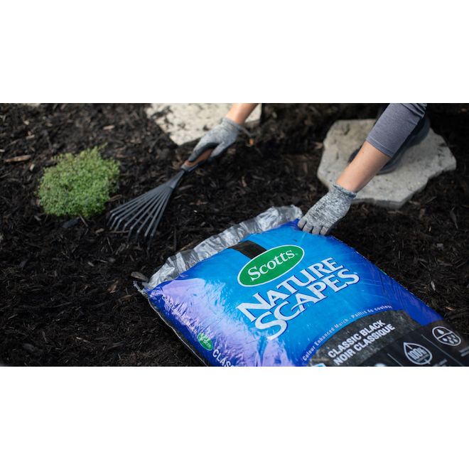 Scotts Nature Scapes Classic Black Mulch - 42.5-L