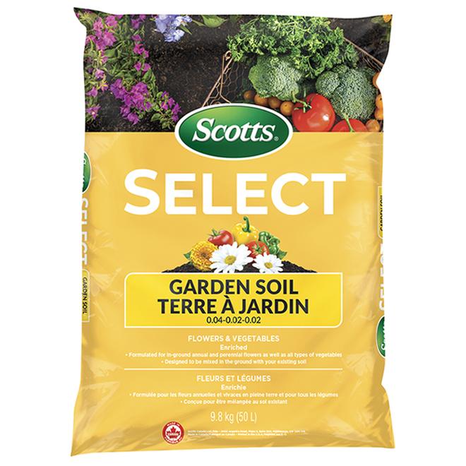 Scotts Select Garden Soil - Flowers and Vegetables - 50 L