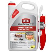 Ortho Home Defense MAX 4-L Ready-to-Use Aerosol Liquid Insecticide with Wand Applicator