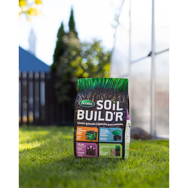 Terreau à épandre pour pelouse Soil Build'R de Scotts, 9,2 lb, 1313 pi²