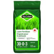 Sta-Green 30-0-3 2% Iron Lawn Fertilizer - 6-kg Format