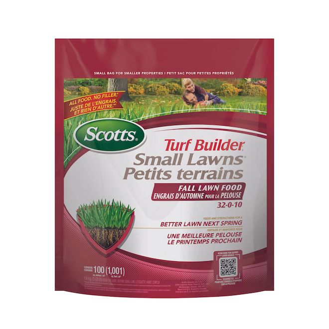 Scotts Turf Builder Fall Small Lawn Lawn Fertilizer - 1.3-kg