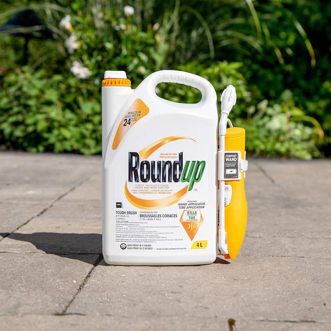 Roundup Poison Ivy Liquid Weed Control with Wand Applicator - 4 L