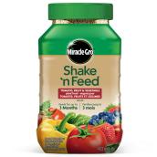 Engrais Shake 'n Feed Miracle-Gro pour tomates, fruits et légumes, 453 g