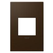 Wall plate made of plastique bronze and magnesium finish. 5.13 x 3.45 x 0.97"