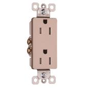 Legrand Pass & Seymour Duplex Outlet - 3 13/16-in W x 1 9/32-in H - Tamper Resistant - 15-amp - 125-volt