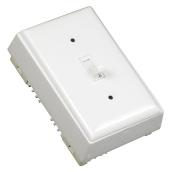 Wiremold Switch Box Plastic 1-in White