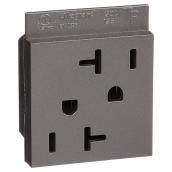 Kitchen GFCI Receptacle - 20 A - Magnesium