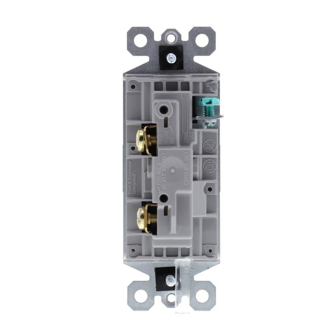 Legrand 15-Amp Black Decorator Light Switch