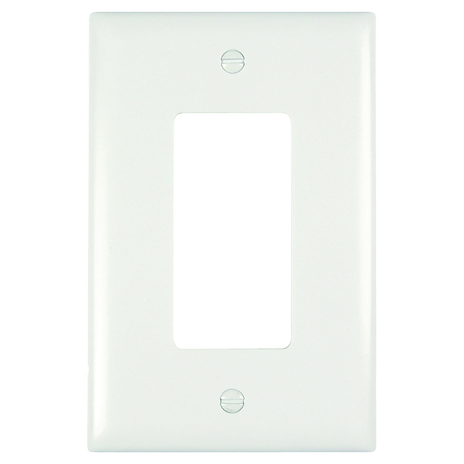 Legrand Trademaster 1-Gang Jumbo Decorator Rocker Wall Plate (White)