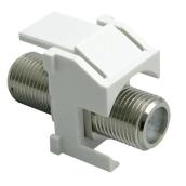 On-Q/Legrand Plastic F-Connector Wall Jack