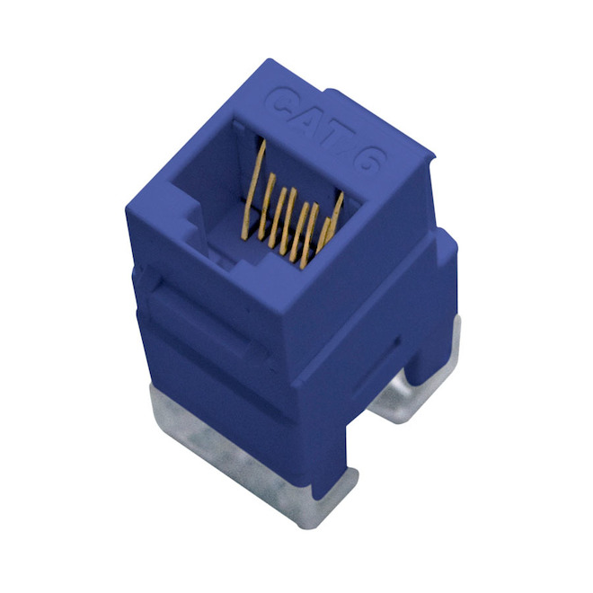 Connecteur en plastique de catégorie 6 RJ45 Keystone On-Q/Legrand