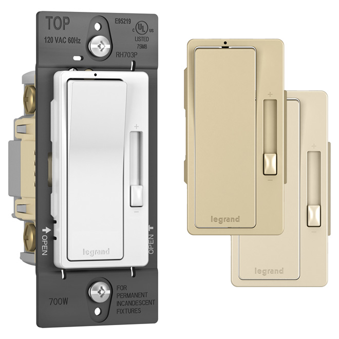 PASS & SEYMOUR Dimmer Switch 15 A 120 V RH703PTCCCV6 RONA