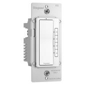 Radiant® Digital Timer Switch - 4 Buttons - White