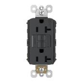 Legrand radiant 20 Amp 125 Volt Tamper Resistant Self-Test GFCI Duplex Outlet, Graphite