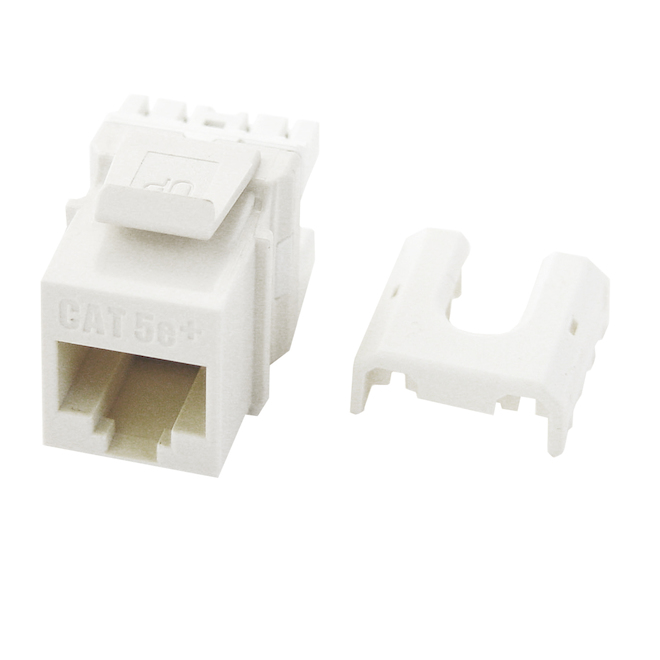 Connecteur RJ45 CAT5e On-Q blanc