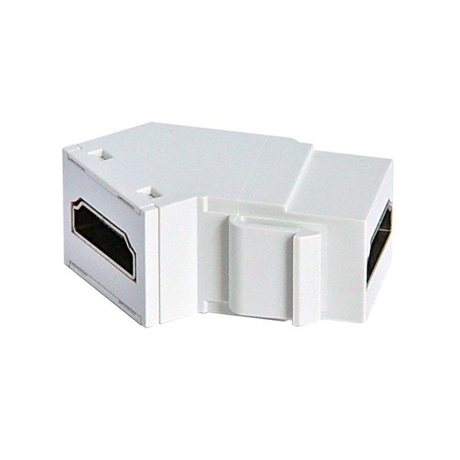 On-Q HDMI Connector 4K White